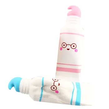 

1pc Squishy Squeeze Stress Reliever Cartoon Cute Toothpaste Scented Slow Rising Toy wooden toys for children A1