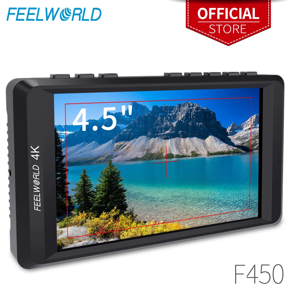 Монитор для камеры Feelworld F450 4 5 дюйма IPS 1280x800 HD 4K|camera field monitor|field monitorcamera monitor |