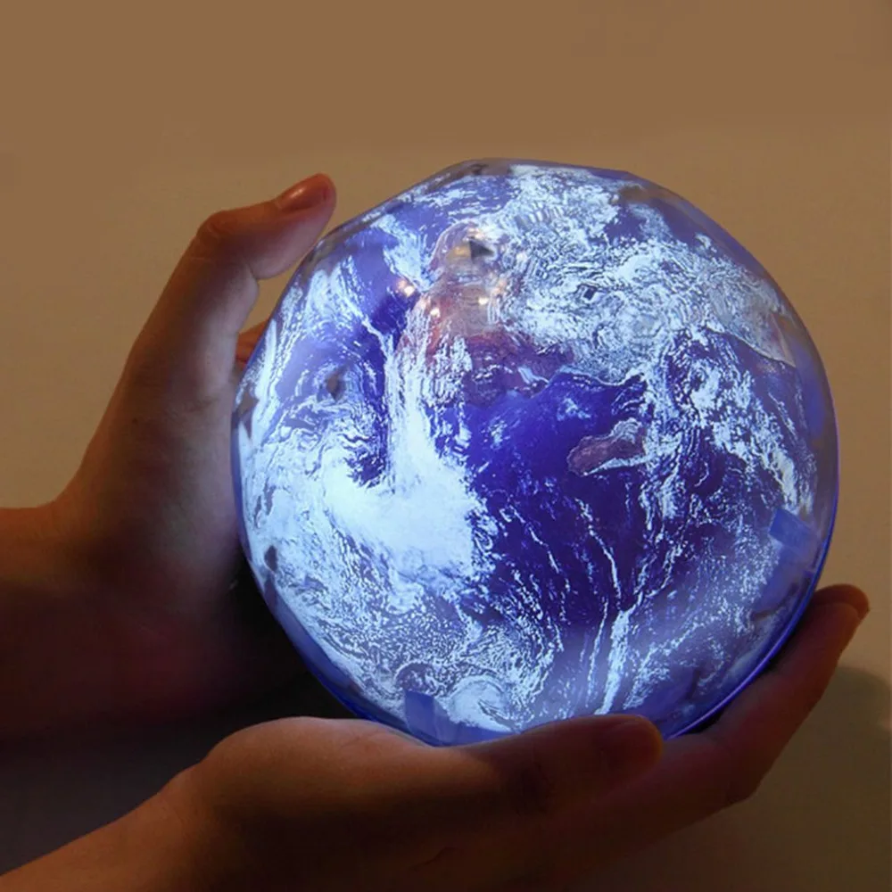 USB Starry Sky Earth Projector LED Night Light Planet Universe Magic