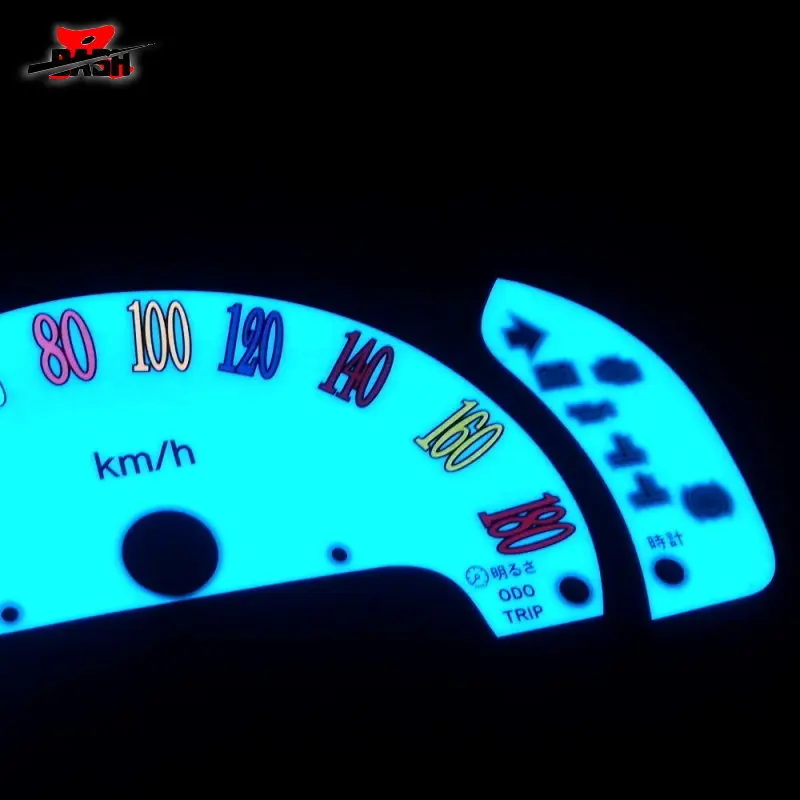 DASH EL Glow Gauge для Toyota sucect 2002 2013 A/T JP Spec полностью Светящийся синий и зеленый|gauge| |