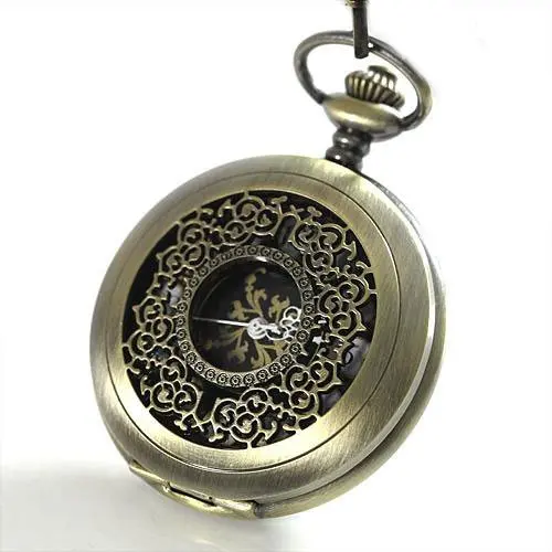 

Archaized Pocket Watch Copper Exquisite Design Collect pendant watch