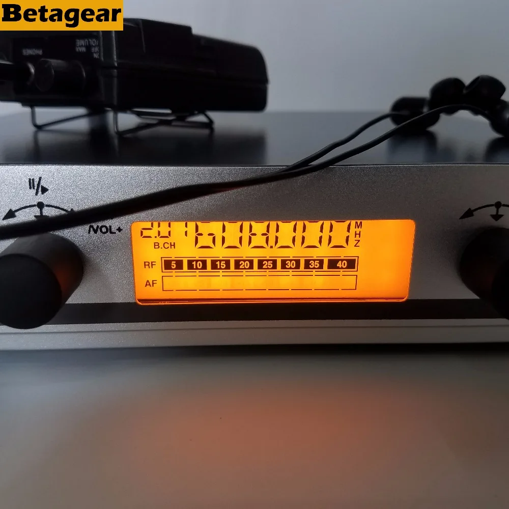 US $346.00 Betagear InEar Monitoring System 300IEM G3 SR300 IEM Personal Monitor Wireless System In Ear Monitor System Audio Profesional