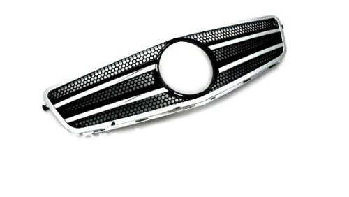 

Replacement Front Center Grille in Chrome Style For Mercedes Benz C Class W204