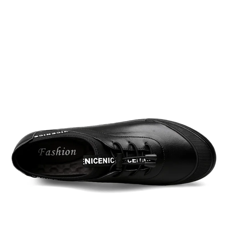 Calçado Homme Outono Calçados Homens De Dos Genuíno Black Couro Masculino Tênis Moda Casuais Chaussure Sapatos Macio Primavera Caminhada Clax BRa6qn