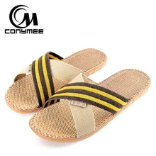 CONYMEE Мужская обувь Летние босоножки с поперечным Ремешком мужская обувь модные шлепанцы домашние Зимние Тапочки Ванна Sandalias Тапочки