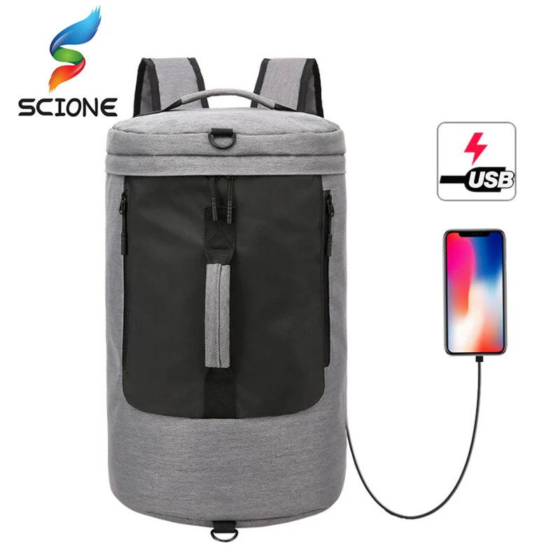 

Large Capacity Outdoor Training Gym Bag Men Women Travel Handbag Military Tactical Backpack Army Sports Fitness Bags Bucket Bags