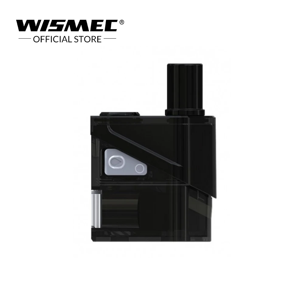 [Official Store] Pre Order original Wismec HiFlask Cartridge 5.6ml liquid capacity Without JVUA 0.35ohm Head fit Hiflask Kit
