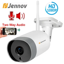Jennov 1080 P 2MP HD ONVIF двухсторонняя аудио наружная ip-камера WiFi Домашняя безопасность беспроводная камера видеонаблюдения комплект видеонаблюдения Ipcam