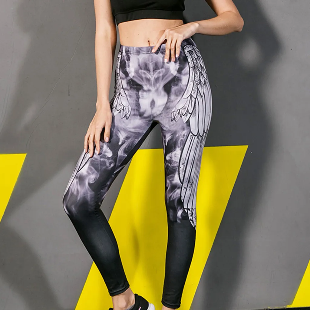 Sweatpants Women Track Pants Summer Sweatpants Women Tight Digital Print Sports Pants And Hips High Waist Thread Pants Z4