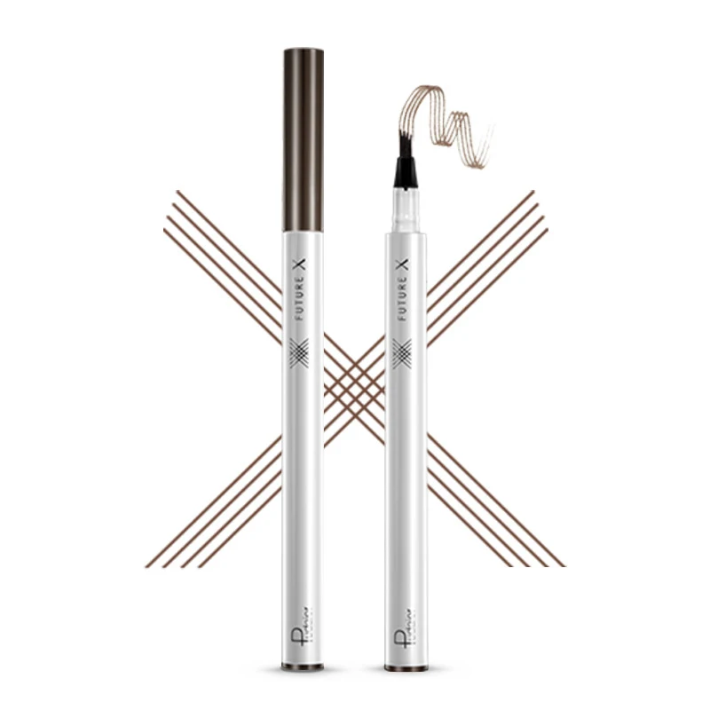 

New Brand 4X Liquid Eyebrow Pencil 3D Waterproof Long Lasting Natural Eyebrow Tint Pen Makeup Cosmetics Profesional Enhancers