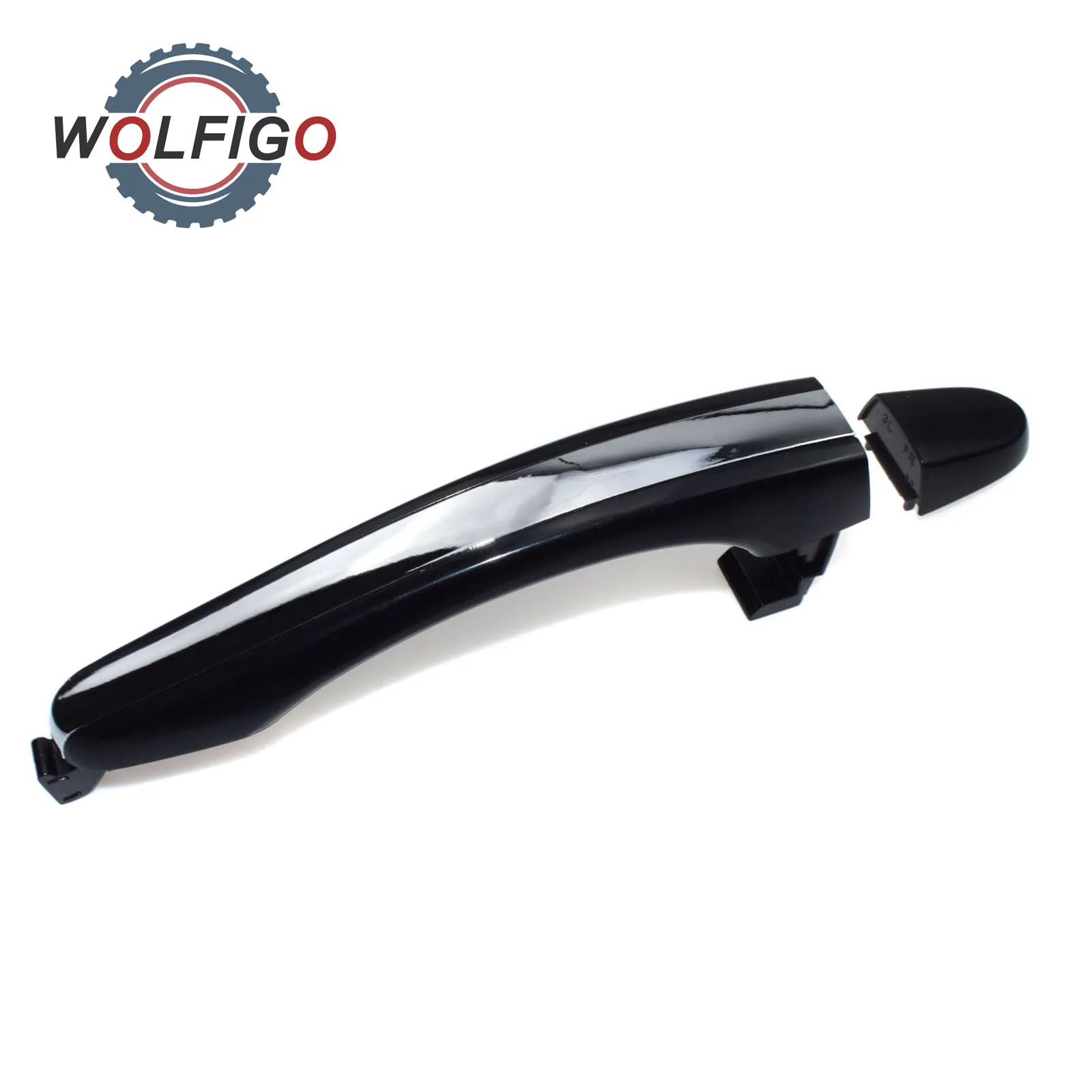 

WOLFIGO Outside Door Handle Front & Rear Left Right For Hyundai Azera 2006-2011 826513L000 826523L000 HY1310130 836523L000