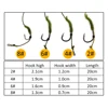 MNFT 8Pcs Carp Fishing Ready Tied Hair Chod Rigs Made Hair Combination Teflon Barbed Hooks Sizes 2# 4# 6# 8# ► Photo 2/6