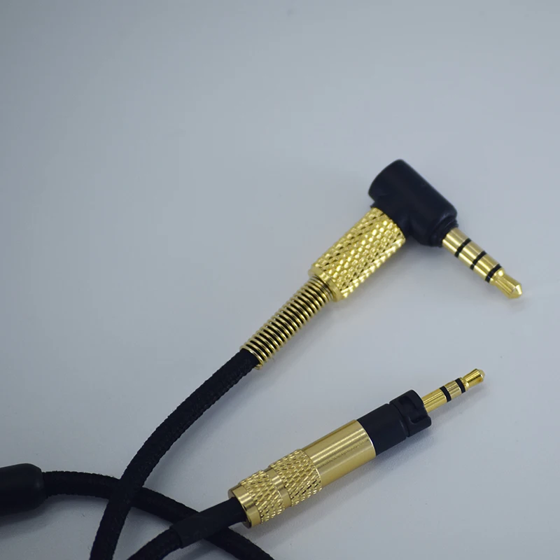 Renensin DIY 3 5 To 2 5 Silver Plated cable Headset Upgrade Line For MOMENTUM MOMENTUM 2 0 ON EAR Weave Earphone cable With Mic