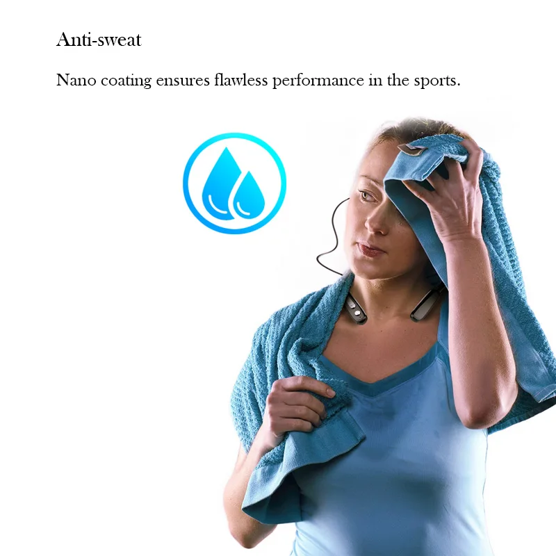 M. uruoi беспроводные наушники Hands Free спортивные стерео вкладыши Bluetooth с микрофоном