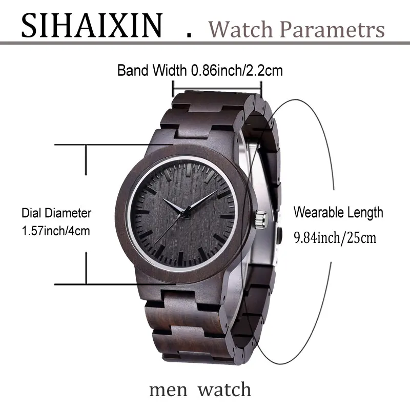 men-wood-black-band-watches-male-clock-B10-