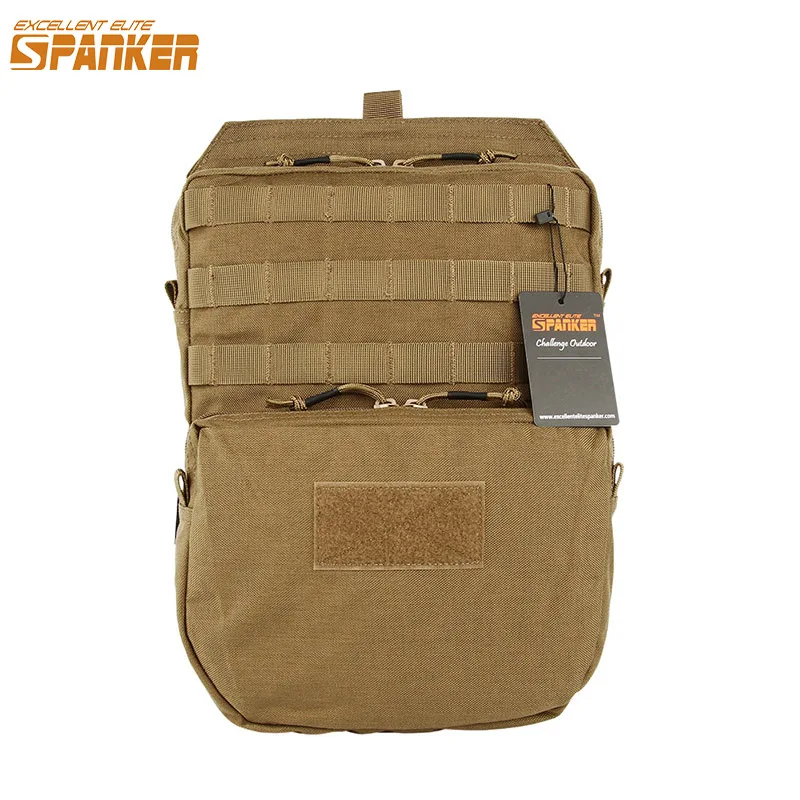 Günstige AUSGEZEICHNETE ELITE SPANKER Freien Taktische Molle Trink Tasche Jagd Camo Taschen Militär Armee Kampf Weste Trink Beutel