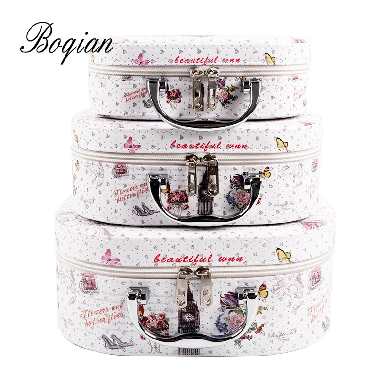 

3Pcs/Set Functional Cosmetic Bag Women Fashion PU Leather Travel Make Up Necessaries Organizer Makeup Case For Women