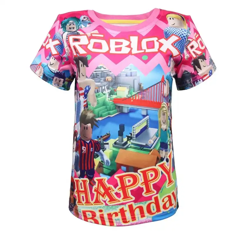 Anime Roblox Feliz Cumpleaños Tema Cosplay Proporcionado - 