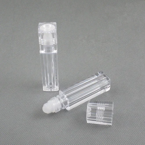 clear lid bottle 6,5 мл пустой блеск для губ рулон на бутылках бальзам для губ контейнеры Бутылочки для крема вокруг глаз блеск для губ тюбики упаковки для макияжа многоразового использования тюбики - Цвет: clear lid bottle
