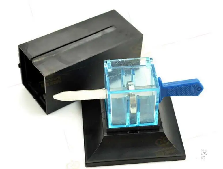 

Free shipping 2pcs/lot Penetrating sword/Sword Through Ring - Magic Tricks,Stage,Fire Magic,Close Up,Accessories,Props