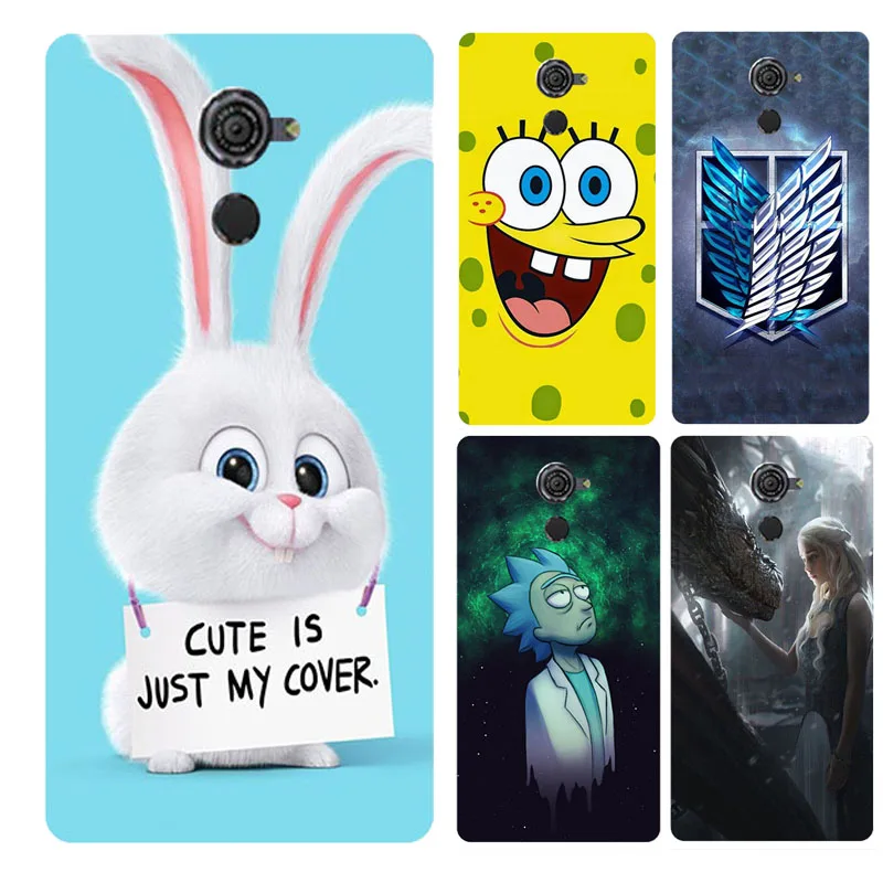 

For Vodafone Smart N8 VFD 610 Case silicone cover Cute animal Cartoon soft TPU case for Vodafone Smart N8 VFD610 cover 5.0"