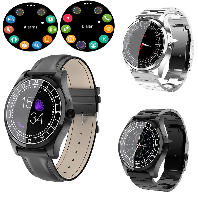 

Smart Watch DT19 Dial Call Heart Rate Blood Pressure Sport Fitness Tracker SmartWatch Bluetooth Men Woman Metal Wristwatchs