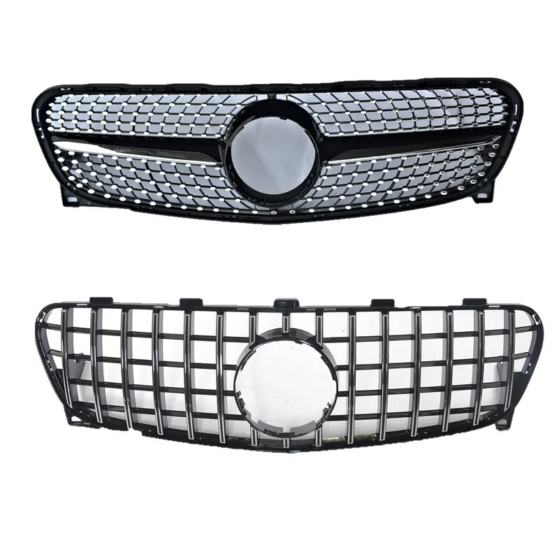 

For GLA AMG GTR GT R for Mercedes Benz X156 front grille GLA Diamond Style