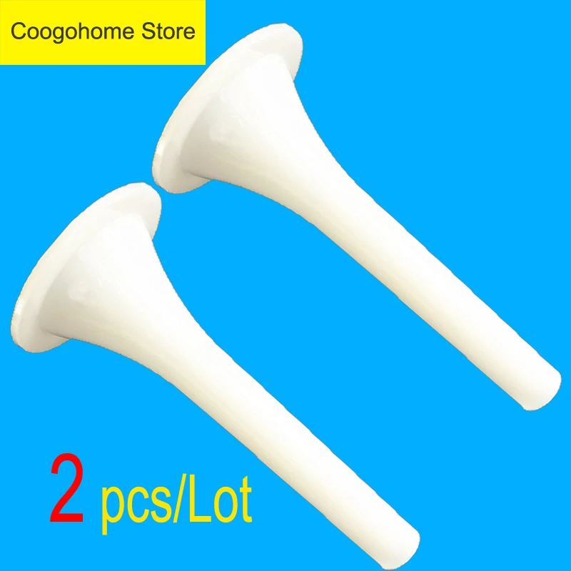 2 шт./лот наполнитель Воронка для изготовления колбасок трубка колбасы ручная