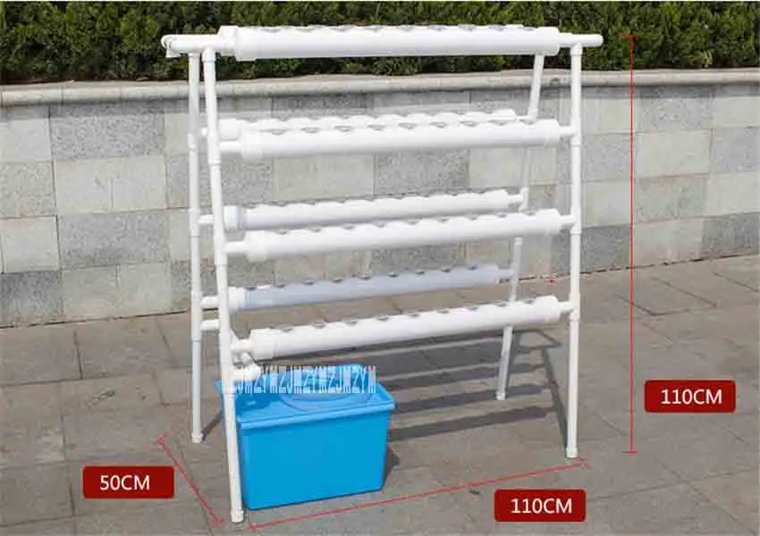 Система гидропоники Двусторонняя лестница Тип Soilless Выращивание овощей оборудование балкон трубопровод гидропоники посадки стойки