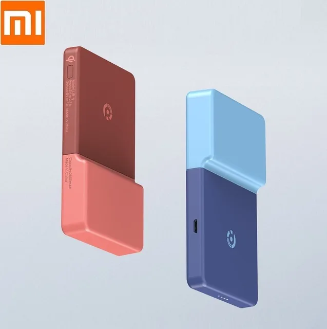 

Xiaomi Power posted wireless Charging sticker Qi wireless power bank charging Sticking machine for Apple Phone Xiaomi Samsung