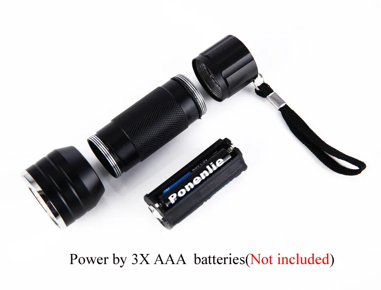 Violet LED Flashlight07
