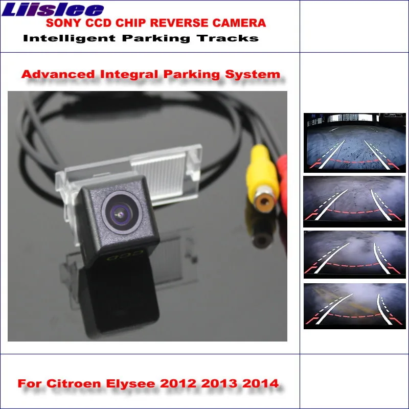 

Liislee 860 * 576 Pixels Back Up Camera For Citroen Elysee 2012 2013 2014 Rearview Parking / Dynamic Guidance Tragectory