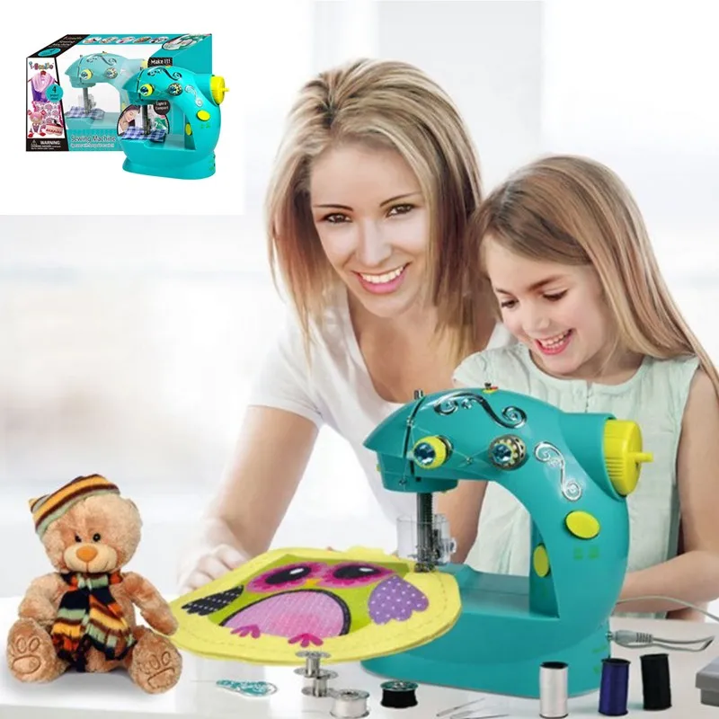 Children's Toy Sewing Machine Mini Portable Household Electric sewing