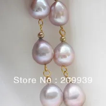 Hj 00208 wOW 16 мм капельного фиолетовый болтаться серьги