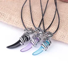 Wolf Tooth Dragon Women Pendant Necklace