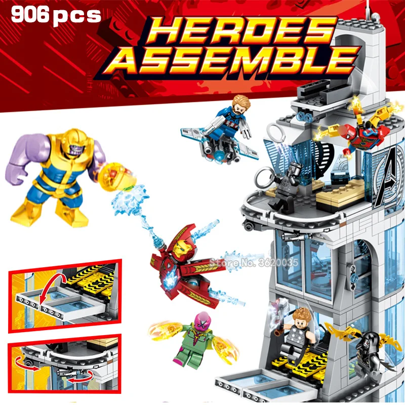 

alliance End Malibu Building Building Blocks iron Man Figures Captain America Infinite gloves Weapons Gift for boy Legoinglys