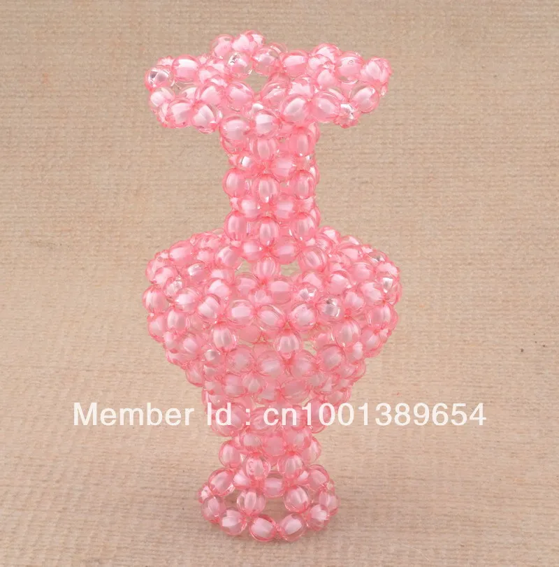 Acrylic Bead Handicraft Family Decorative Vases Acrylic Bead