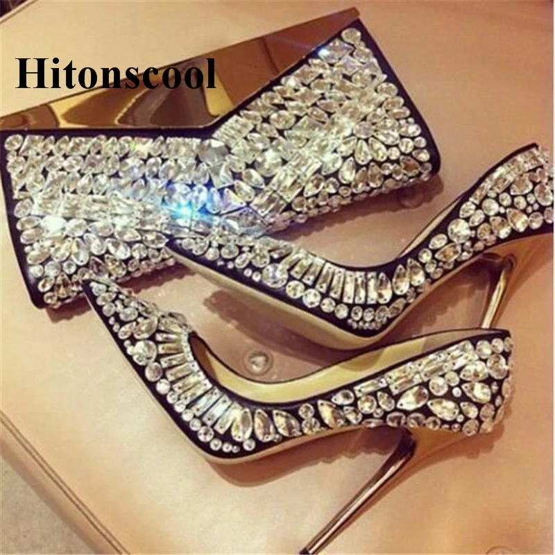 jeweled pumps