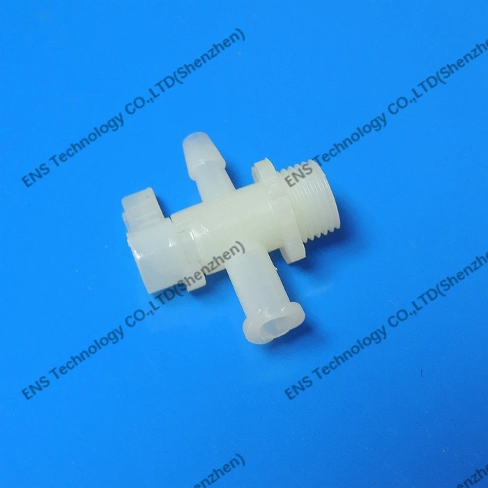 

Inkjet printer plastic 3 way valve for solvent large format printer
