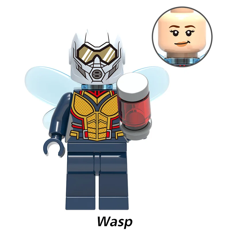 Kitoz Ant Man и the Wasp Ghost Captain Marvel Erik Selvig Zuri Baron Zemo Toy Figure Building Block X0197|Блочные конструкторы| |