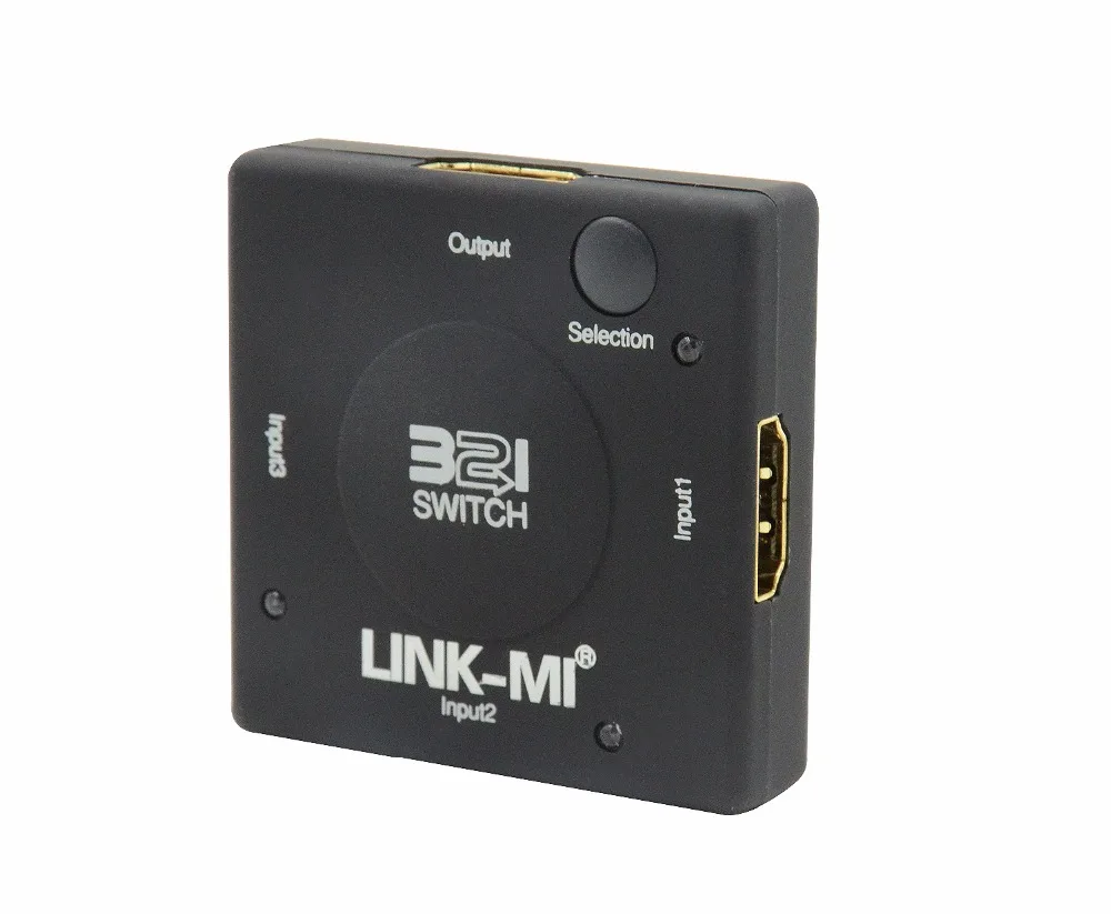 LM-SW09 Audio Video Mini HDMI 3x1 Switch (8)
