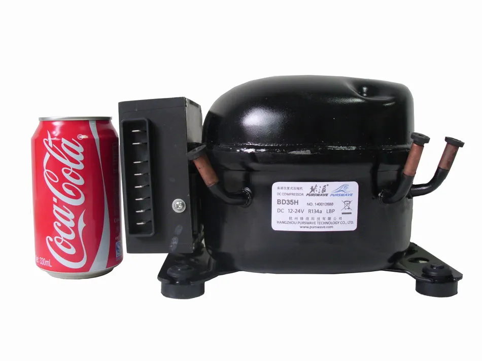 Free shipping cost to Spain for 2 pcs model (BD35H) DC mini compressor