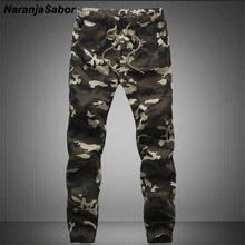 2018 Casual Men Pants Camouflage Hip Hop Army Pants Brand Quality Cool Camo Clothing Fashion Military Trousers M-5XL Men Joggers