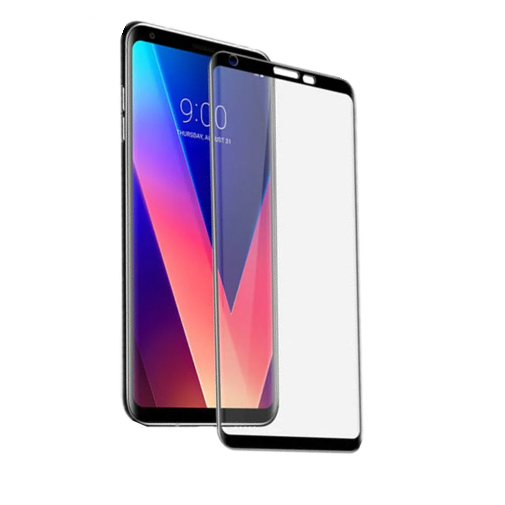 3D закаленное стекло для LG V30 полное покрытие 9H Защитная пленка экрана протектор