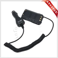 Free Shipping 2015 Limited New Car Charger Battery Eliminator For Tytera (tyt) Md380 Dual Band Walkie Talkie Md-380 Plug In