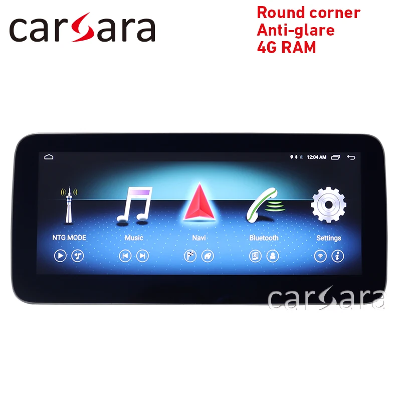 Android screen W212 Comand system upgrade touch display round corner head unit monitor anti-glare 10.25 GPS Navi E250 multimedia