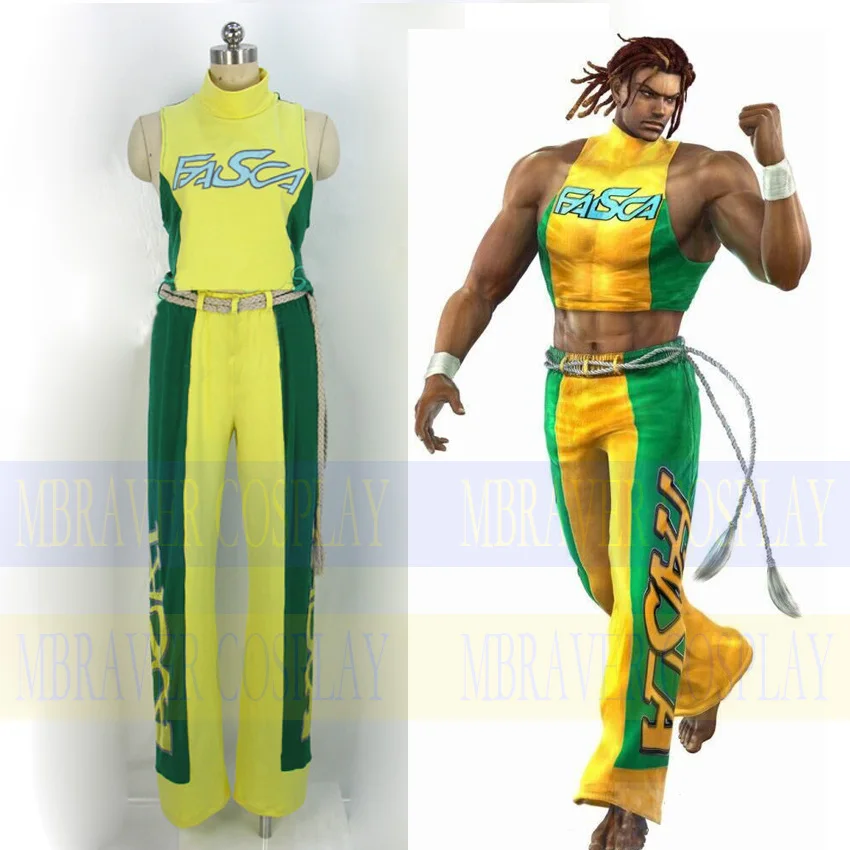 

Customized movie Tekken 6 cosplay Eddy Gordo Cosplay Costume