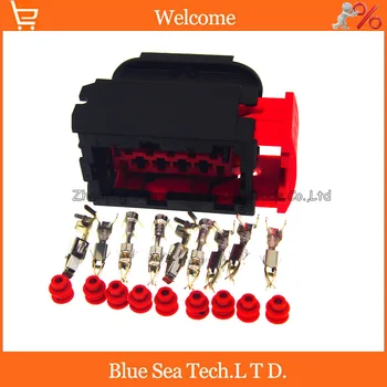 

9 Pin 3.5mm female Car/Auto sensor plug connector,Car waterproof electrical connector for TE