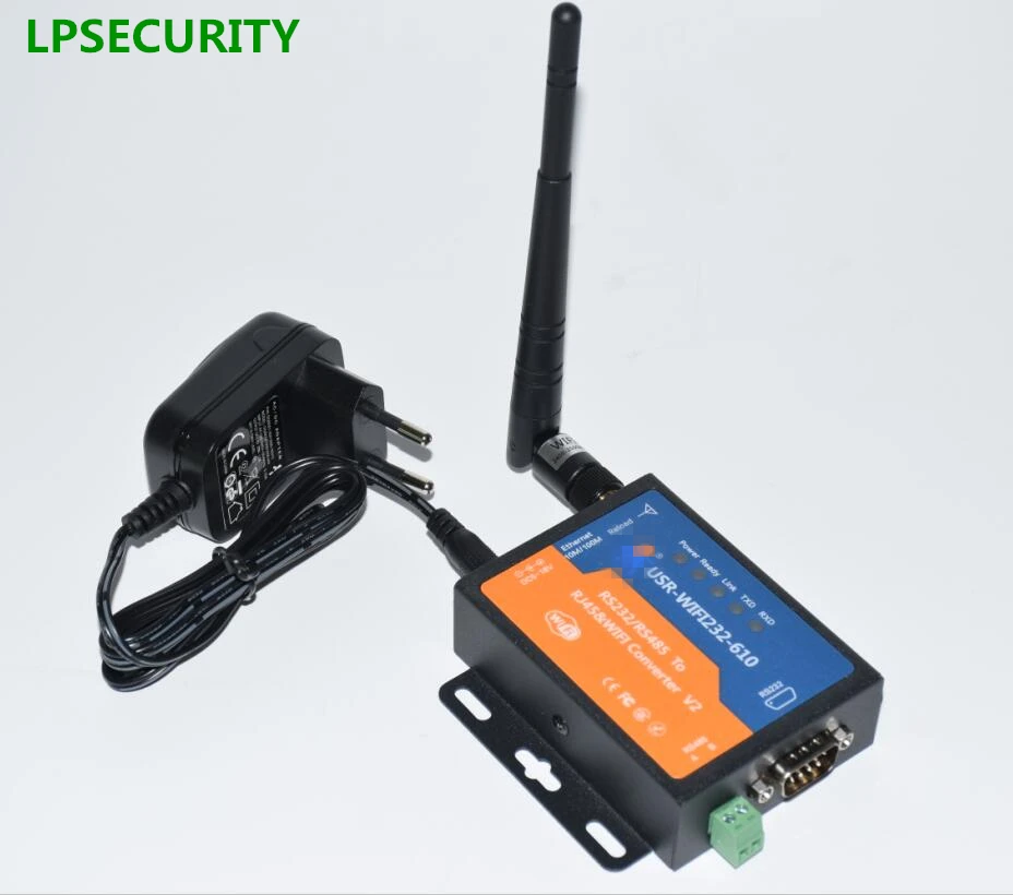 LPSECURITY серийный RS232 RS485 к Wifi конвертеру сервер для устройств с последовательным интерфейсом модуль управления Поддержка адаптер Ethernet-радио режим сети