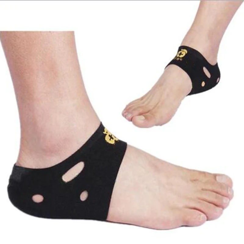 

Gym Protector Elastic Brace Strap Guard Foam Pads 1Pair Sports Breathable Black Ankle Support